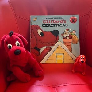Clifford books and Plush Set